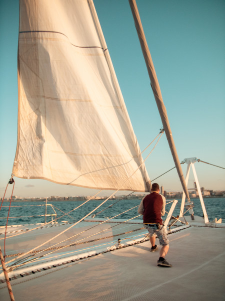 Sailing the Maltese Coast
